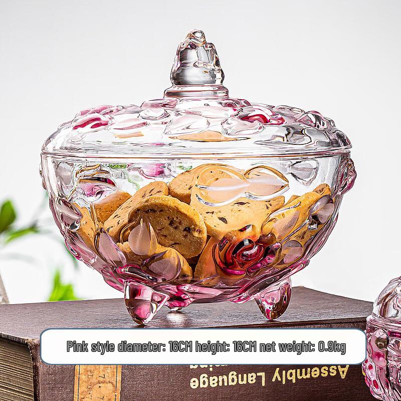 

European Style Glass Storage Jar