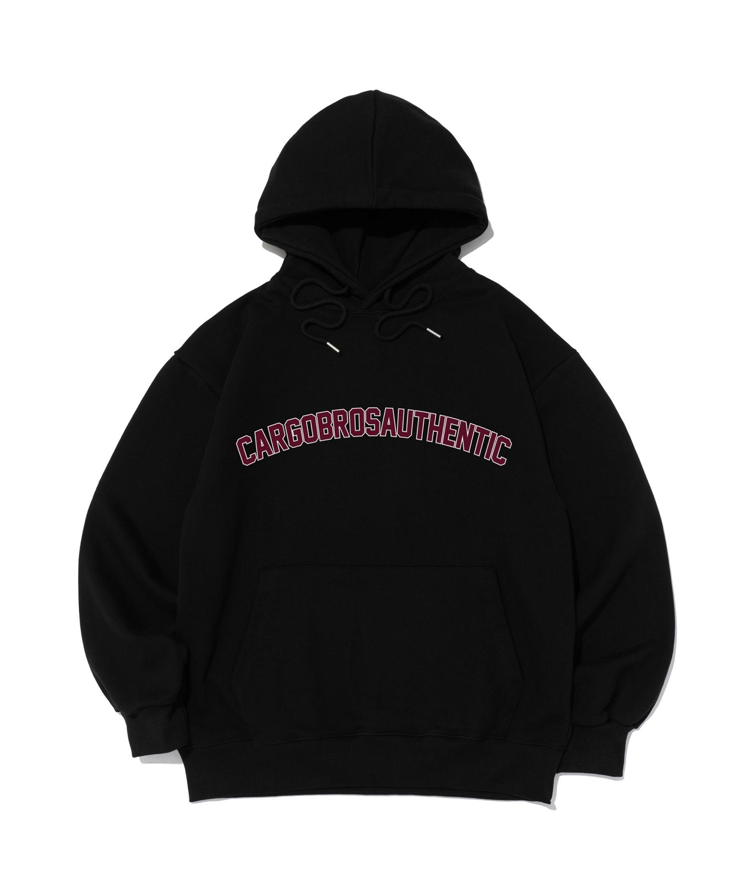 Cargo Bros Arch Logo Oversized Hoodie (Black) M (Brushed)