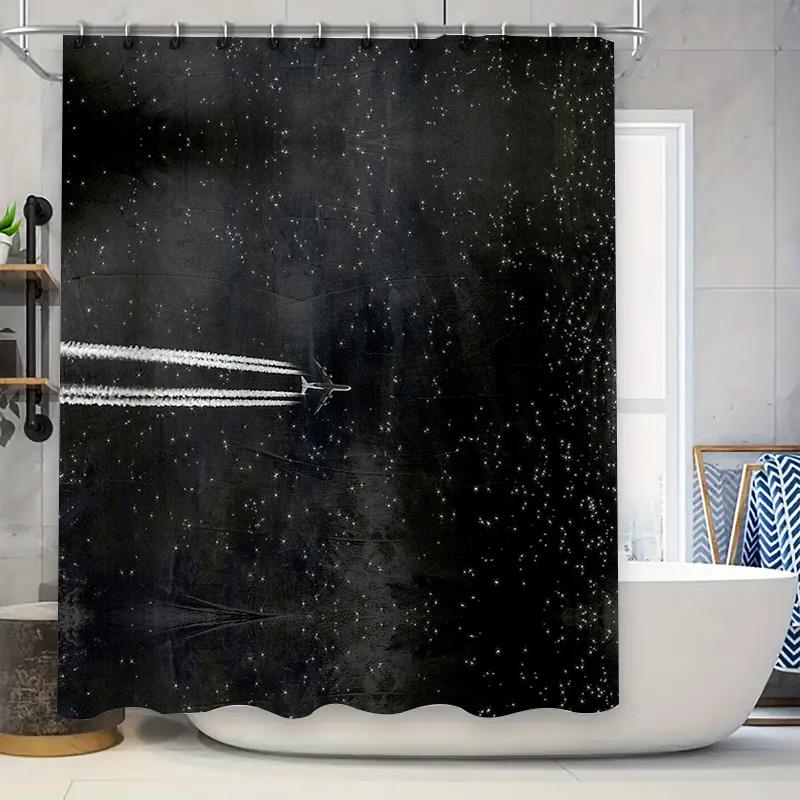 

Bathroom Shower Curtain Floral Vintage Waterproof Fabric Decor Farmhouse Rustic Home W60H190(CM)-1 Pcs
