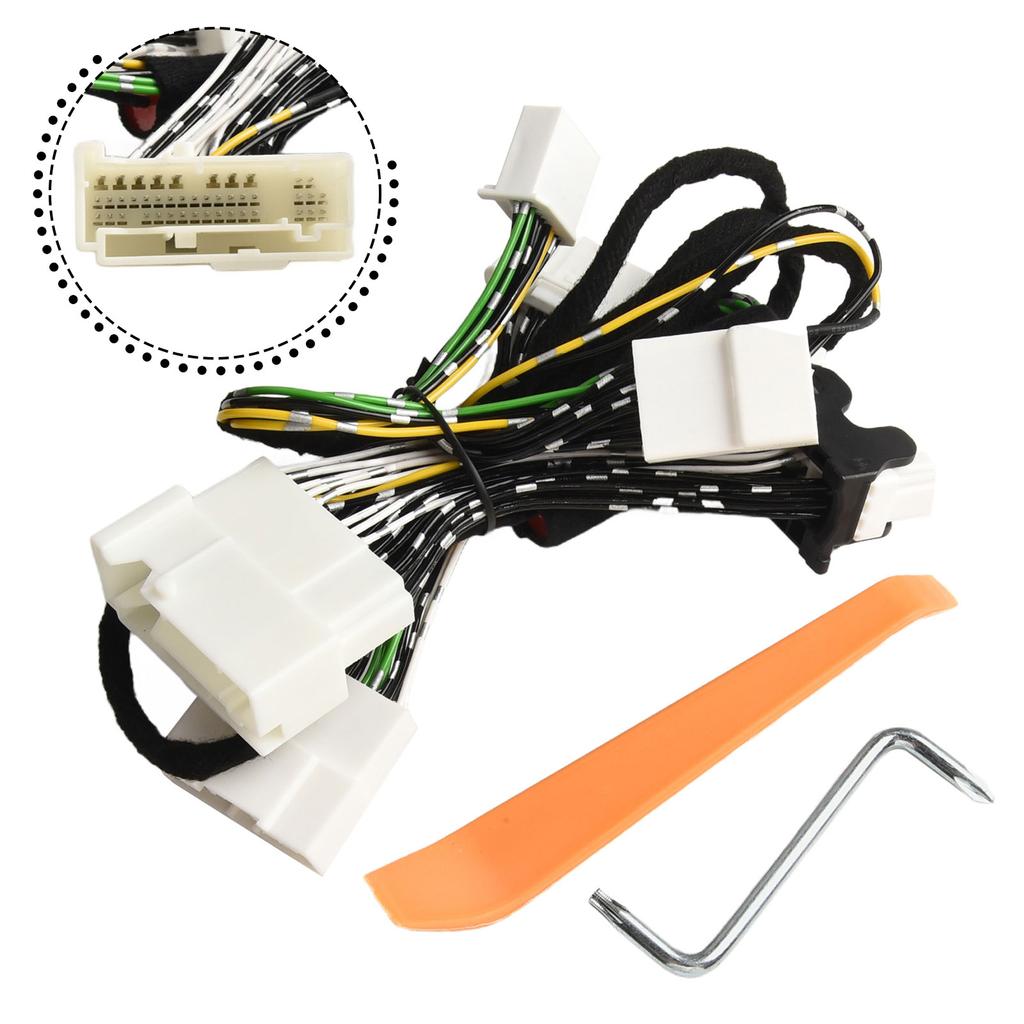 Auto Audio Wire Harness Speakers Cable Loudsperker Activation Wiring For Tesla 2020 2025 2025 2025 8pin To 14pin Adapter Cable