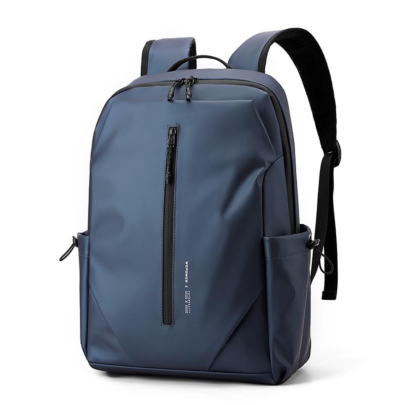 

Элегантный черный водонепроницаемый рюкзак для мужчин Стильный и функциональный рюкзак для ноутбука для повседневного использования и путешествий 30 x 15 x 43 cm синий