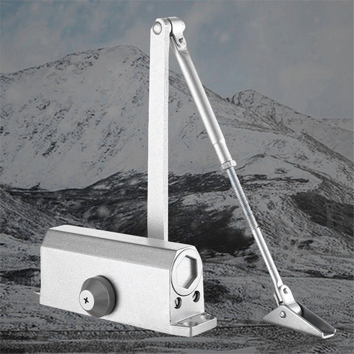 

40-60KG Closing Automatic Door Closer Hydraulic Adjustable Speed Positioning Door Stop Protective Door Holder Hardware China Mainland