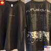 Rufus Du Sol Inhale Exhale Tour 2025 Merch de Concerto Camiseta Todos os Tamanhos Edição Limitada Camiseta Unisex