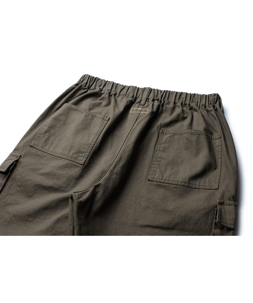 Deoleseukyu Seokia Work Pants [Olive Brown]
