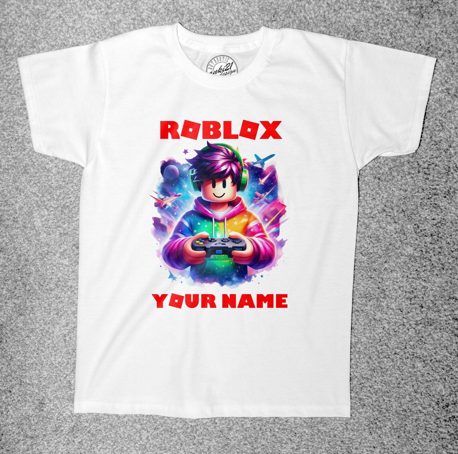 

Personalised Roblox 009 Childrens/Kids Adult t shirts/t-shirts 110