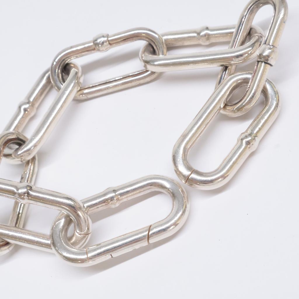 BOTTEGA VENETA Ag925 8-link Chain Bracelet M SilverUsed