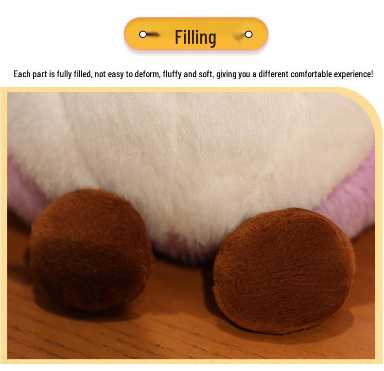 Funny Vegetable Elf Plush Toy: Garlic, Ginger, Onion & Melon Figures
