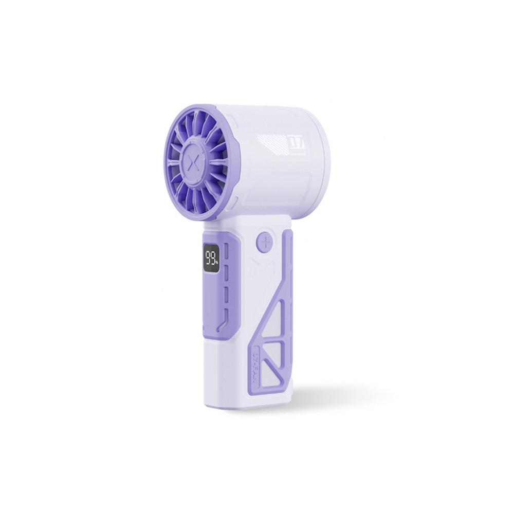 Rechargeable Handheld Turbo Fan 100 Gear Wind Fast Cooling Fan Mini High-speed Fan  Summer Supplies