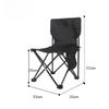 Outdoor Portable and Durable Art Sketching Bench Fishing Chair Folding Chair Multifunctional Oxford Cloth Backrest Fishing Chair