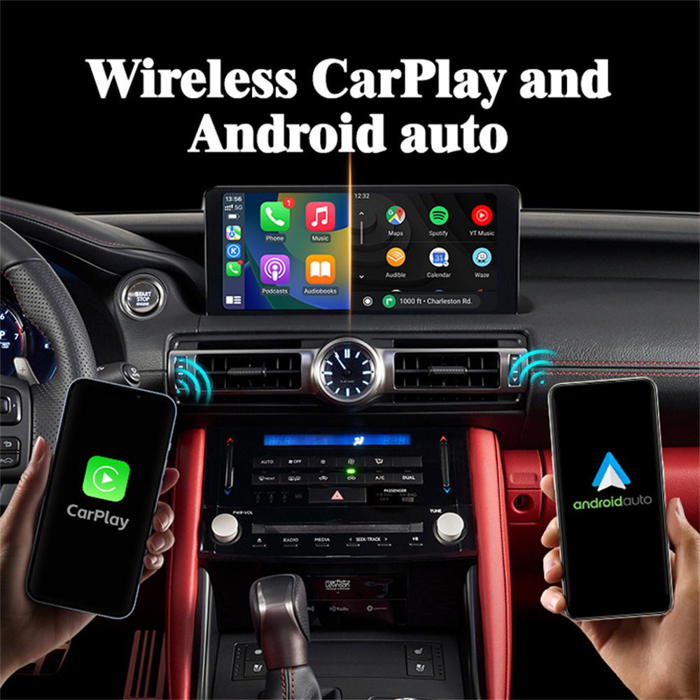 FL3 2 In 1 Wireless CarPlay Adapter Android Auto Converter Plug and Play Wired to Wireless CarPlay Box