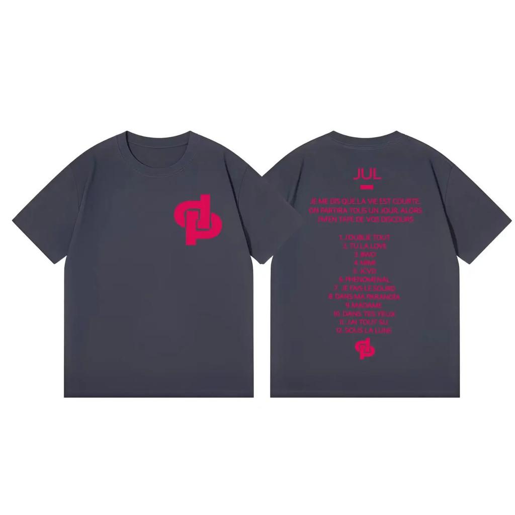 Jul July Tour 2026 Summer UNISEXs Womens Cotton Tshirts Harajuku Y2k Oversized Tshirt Fashion Casual Round Neck Vintage