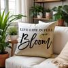 Warm Home Soft Furnishing Sofa Pillows Spring Plants Flowers Bay Window Cushions Office Seat Linen Pillows