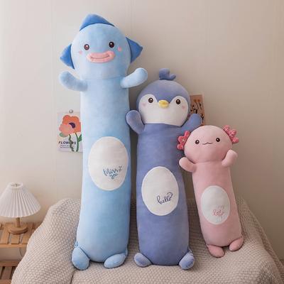 Cute Long Pillow Pillow for Girls Sleeping On The Bed with Legs Clips and Side Sleeping Pillows for Pregnant Women and Boys Leaning On The Bed