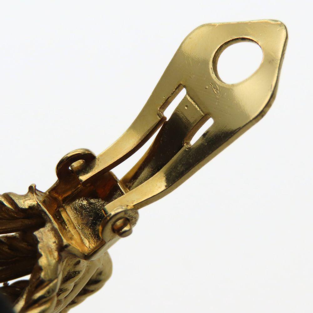 Used CELINE Earring metal 20.6g gold plating