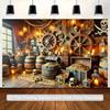 2D Plane, 1 Piece of Pirate Treasure Background Cloth, Suitable for Birthdays, Halloween, Photo Booths