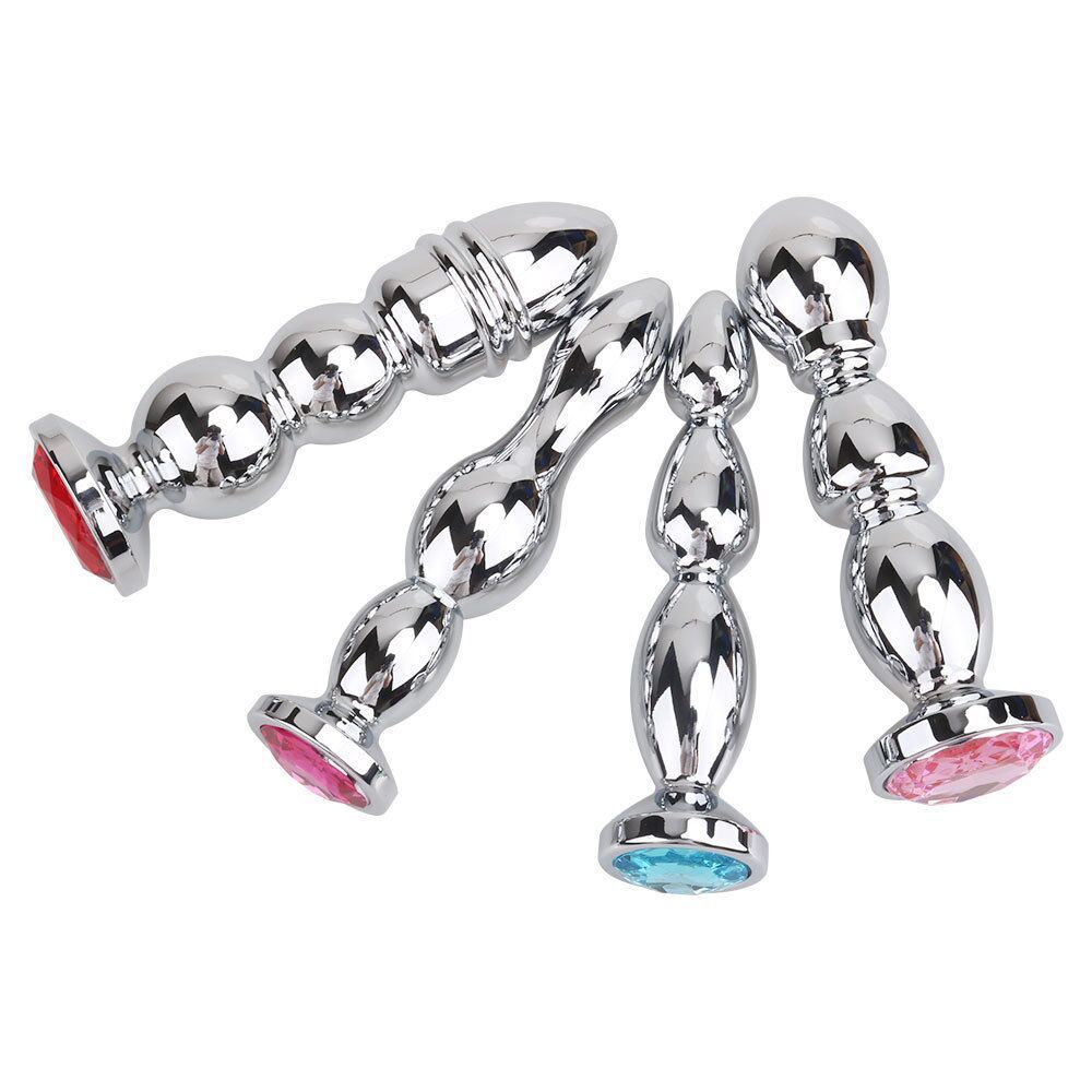 Metal Silver Round Bottom Regular Silver Butt Plug Transformers Oversized Metal Ultimate SM Butt Plug Adult Supplies