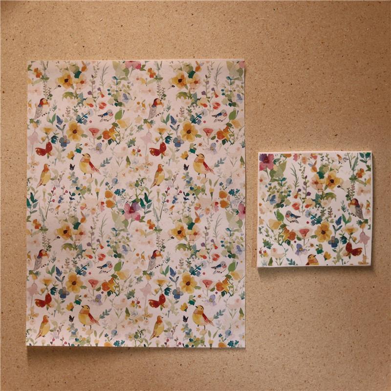 Polymer Clay Watercolor Transfer Paper Engraving Printing Modeling Decorative Paper Handmade Ceramic Craft Pottery Making Tools