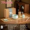 4Pcs 7 Pcs/set Japanese Matcha Blender Set Bamboo Whisk Matcha Brush Teaspoon Kiln Tea Set Beverage Shop Tea-Making Tools