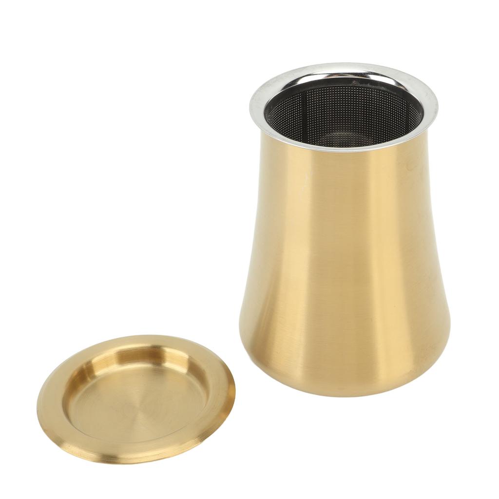 Coffee Sifter Cup Coffee Grind Sieve Fine Mesh Coffee Powder Sieve Cup 304 Stainless Steel Coffee