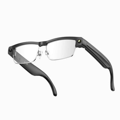 Lunettes Métalliques Bluetooth Intelligentes: Changement de couleur, Lecture de musique, Caméra 8MP, Traduction globale