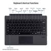 Magnetic Detachable Slim Bluetooth Keyboard with Touchpad for Microsoft Surface Pro 3-7
