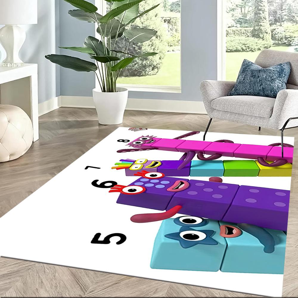 Numberblocks Area Rug Suitable For Decorate Room Outdoor Balcony Kitchen Antislip Rug Decorate Offices Perfect Gift For Womenmen