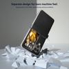 For Oppo Find N3 Flip 5G Case Hinge Protection Leather+PC Clear Frame Phone Cover