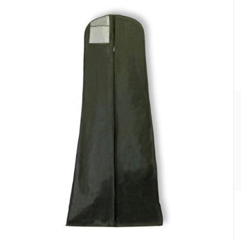 

1/2PCS Bridal Evening Dress Long Dust Cover Bag Wedding Garment Storage Cover for Gown Protection Hanging Accessories