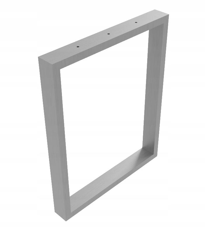 Stainless steel legs for console, bar, desk, table, 40x50 loft