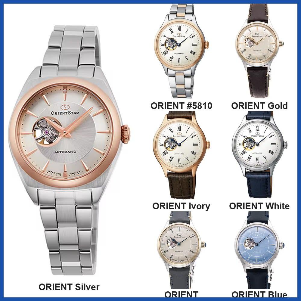 Orient Star ORIENT Series Women's Mechanical Wrist Watch - Blue / Brown / Silver RK-ND0012L RK-ND0011N RK-ND0005S RK-ND0010G RK-ND0003S RK-ND0001S