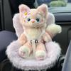 15-17cm Doll Seat Labubu Car Seat Safety Seat Children's Doll Toys Accessories Aroma Diffuser Decoration High-grade Car Interiors