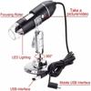 Adjustable 1600X 2MP 1080P 8 LED Digital Microscope Type-C/Micro USB Magnifier Electronic Stereo USB Endoscope For Phone PC