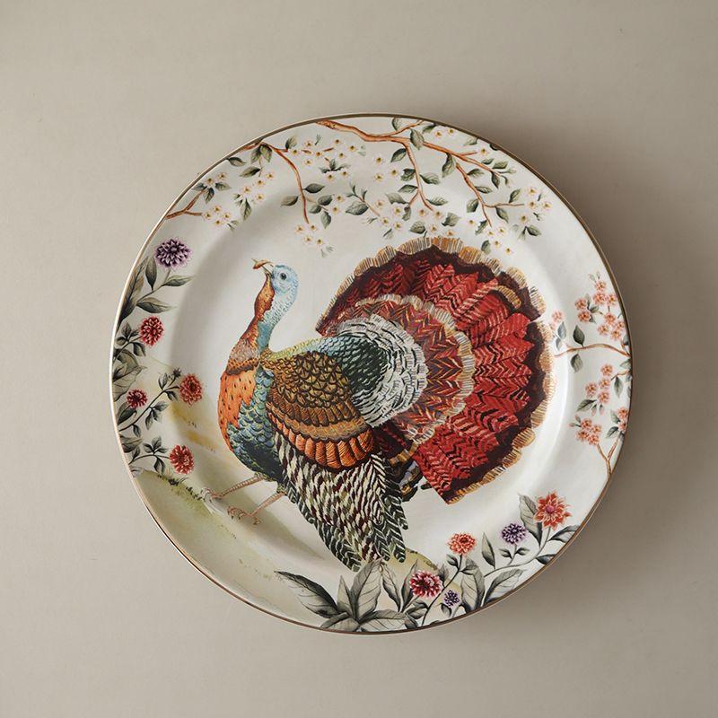 American country style turkey broccoli decorative