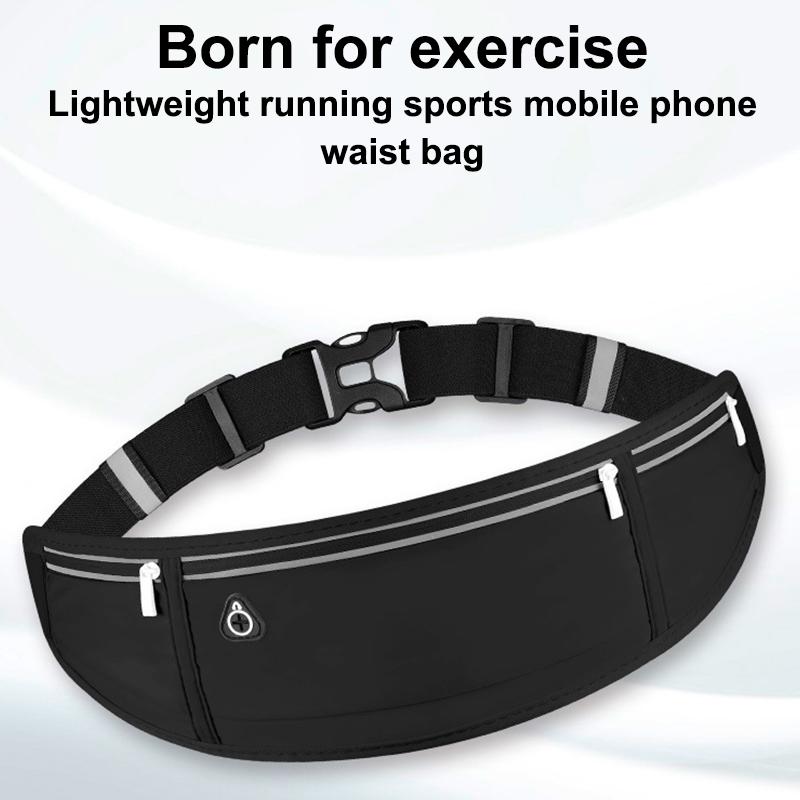 Sportliche Hüfttasche Damen Herren Laufgürtel Hüfttasche Wasserdichte Hüfttasche Geldbörse Herren Gürteltasche Tragbarer Handyhalter Fitnessstudio