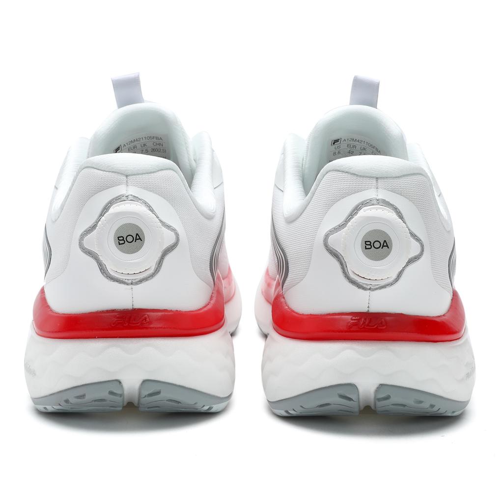 New FILA BOA NUVOLE 2 Breathable Low Top Running Shoes Men's Outstanding White A12M421105FBA