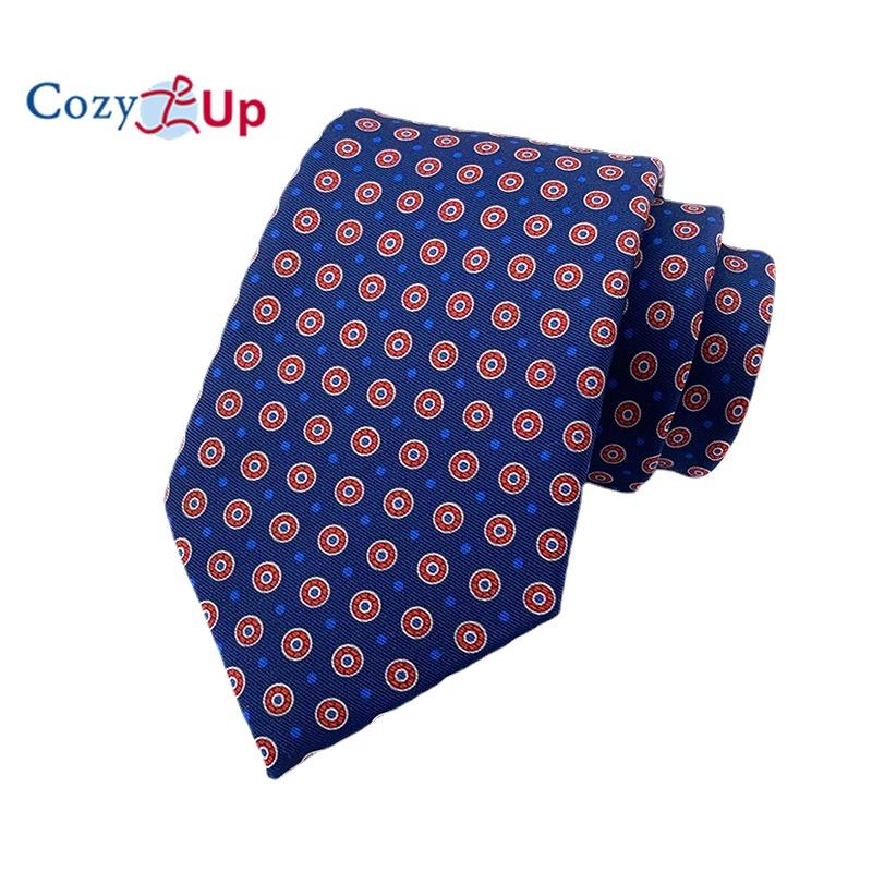 Cozy Up New Tie Men Vintage Print 146x8x3.5cm Holiday Party Wedding