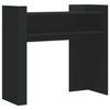 VidaXL Black Console Table 100x35x90 Cm Engineered Wood, Sofa End Table, Hallway Console Table, Living Room Console Table, 848466