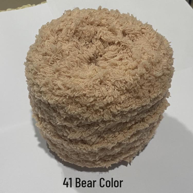 

Толстая пряжа цвета кораллового флиса для вязания пушистых детских полотенец и шарфов.