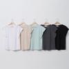New Arrivals Open Run Women PasTel Color Round Neck CuT ShorT Sleeve T shirT