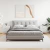 Bedside Table - Maison Exclusive - White - Engineered Wood - Drawers, Metal Legs (pack of 2)