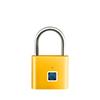 Keyless Smart Padlock USB Charging Electronic Door Lock Portable Fingerprint Lock  Cabinet