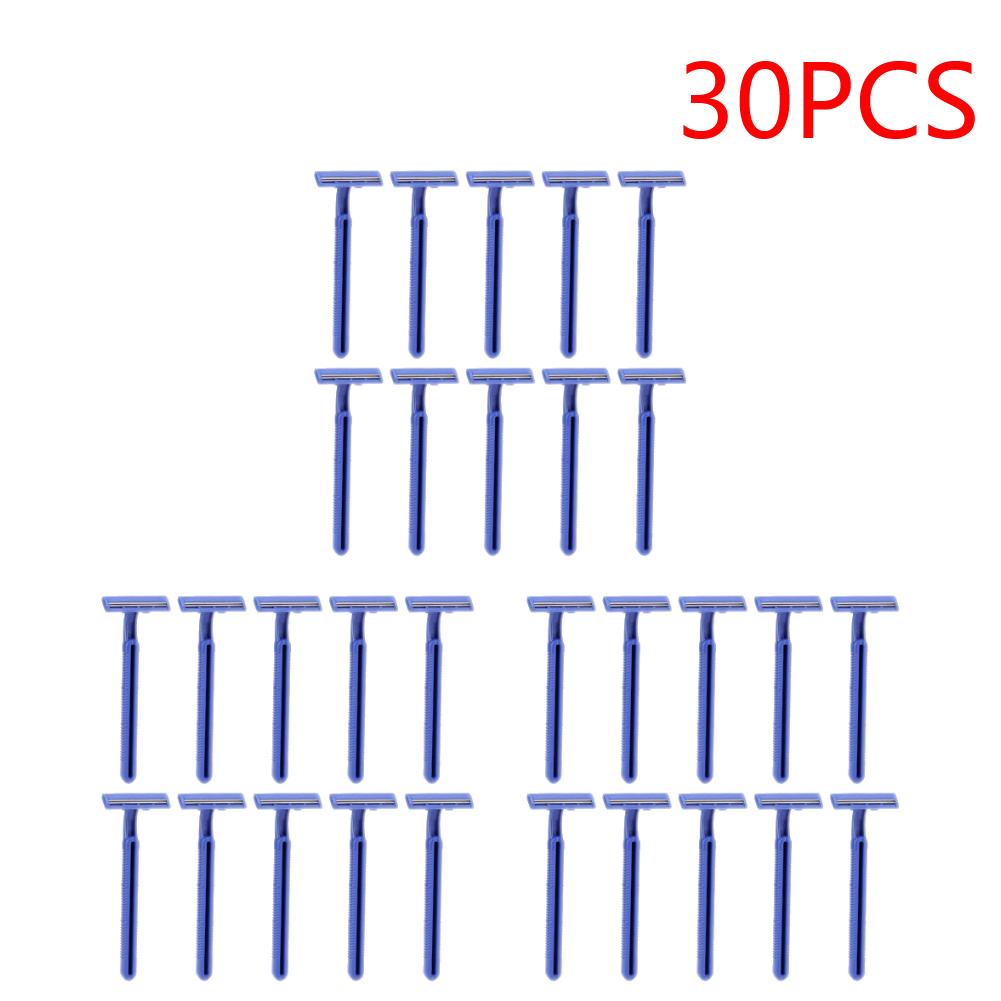 Double Edge Men Shaving Device Disposable Steel Blade Safety Razor Shaver Facial Body Hair Removal Manual Razor