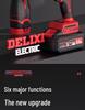 Delixi Rechargeable Brushless Electric Screwdriver & Drill Combo