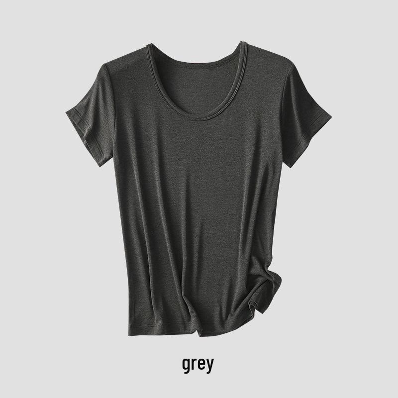 Rong Tai Tencel Wool Ribbed Cooling Slim Fit Tee - Short Sleeve 2026