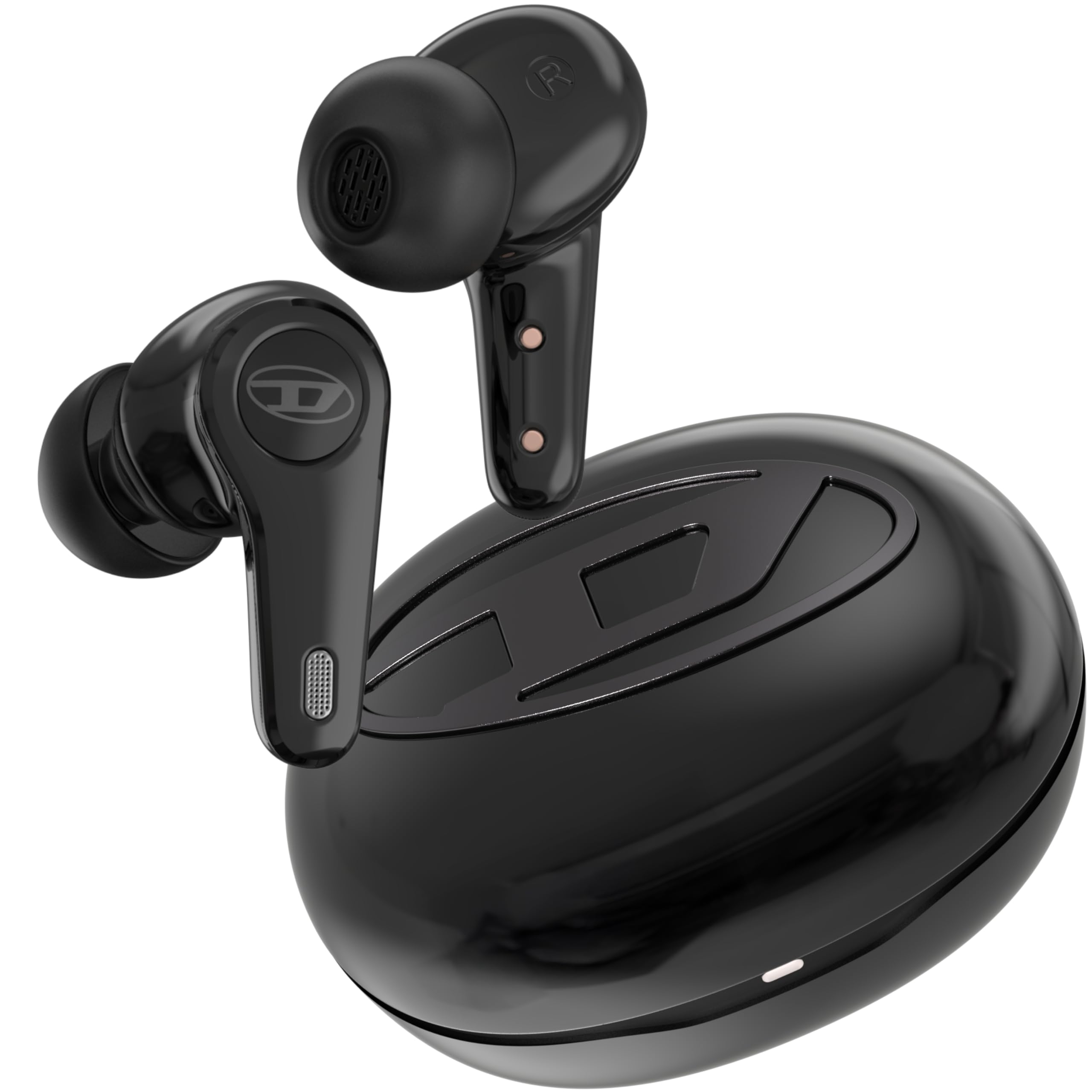 

DIESEL True Wireless Bluetooth Up to 10 Hours of Music Fast IPX5 Charging and Storage Case Included True Wireless Earbuds, 5.2, Playback, Charging, чёрный