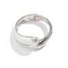 Metallic Water Drop Open Bangle – European and American Fashion Trend