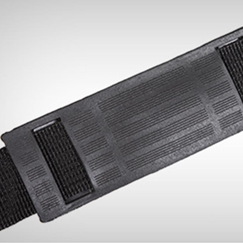 Fishing Rod Case Foldable 1.5m Canvas and Metal Fishing Rod Bag for Outdoor Fishing Tackle Black