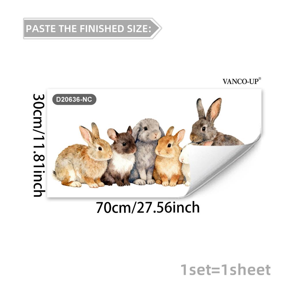 Creative Cartoon Animal Butterfly Static Window Stickers, No Glue Removable Glass Decals for Home Decor