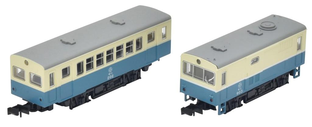 Nostalgická železnice Tomii Elektrická železnice Tao Line Dieselový vůz Zavazadlový vůz Dieselový vůz 202 Kini 903 Nová sada Diorama Dodávky + (Kiha + Malování) 2-Auto