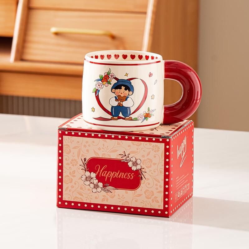 Changqi Ceramic Couple Coffee Mugs